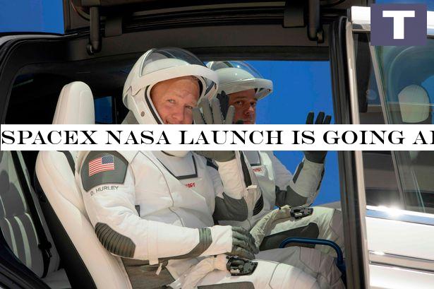 SpaceX NASA launch is going ahead tonight - despite 50% chance of thunderstorms