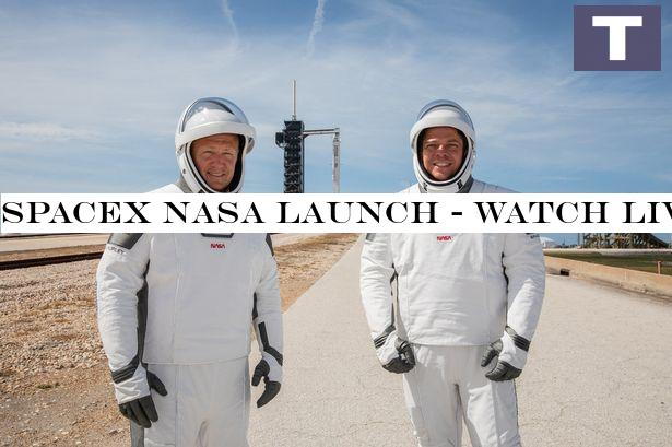 SpaceX NASA launch - watch LIVE as two astronauts are launched into space