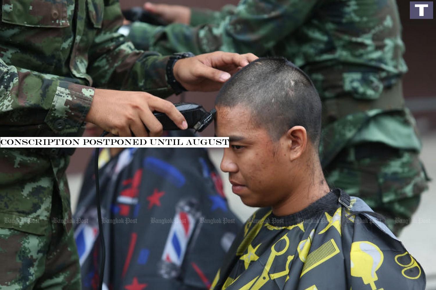You're in the army now. (file photo) Conscription delayed until August