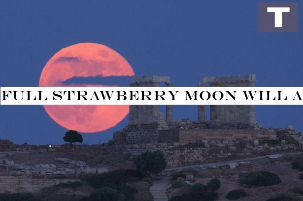 Full Strawberry Moon will appear tomorrow night - where to see it from the UK