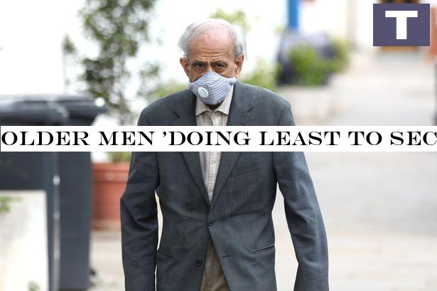 Older men 'doing least to protect themselves from COVID-19' despite high risk