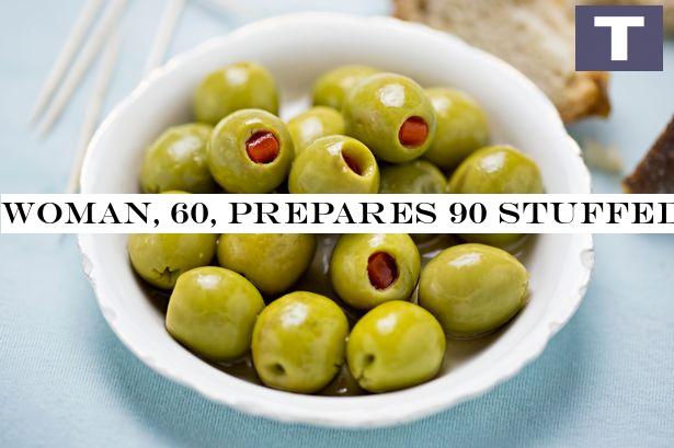 Woman, 60, prepares 90 stuffed olives while undergoing brain surgery