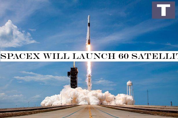 SpaceX will launch 60 satellites into space today - how to watch live from UK