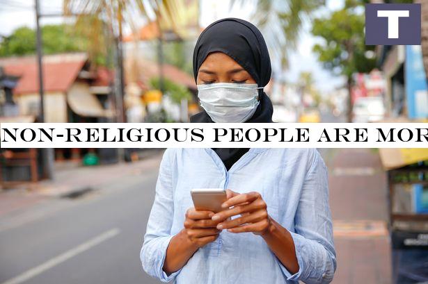 Non-religious people are more likely to survive coronavirus, new figures claim