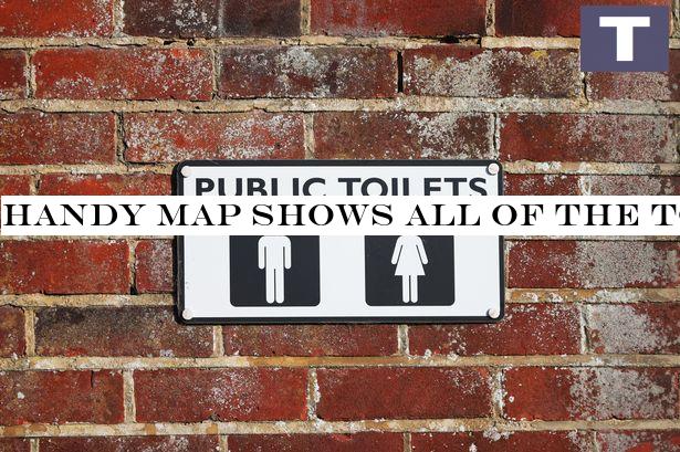 Handy map shows all of the toilets open in the UK during lockdown