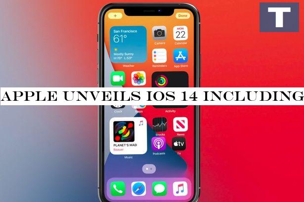 Apple unveils iOS 14 including new screen layout and picture-in-picture mode