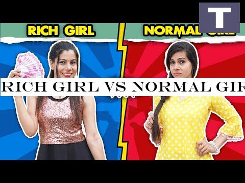 Rich Girl Vs Normal Girl | Sanjhalika Vlog