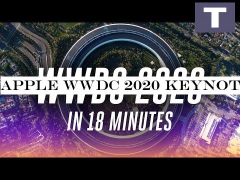 Apple WWDC 2020 keynote in 18 minutes