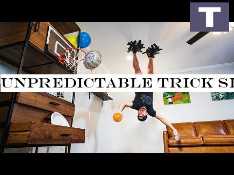 Unpredictable Trick Shots | Dude Perfect