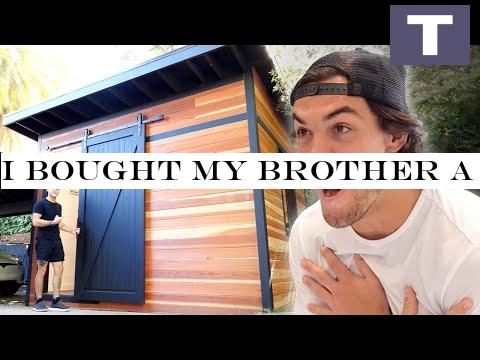 I Bought My Brother a HOUSE As a Housewarming Gift!