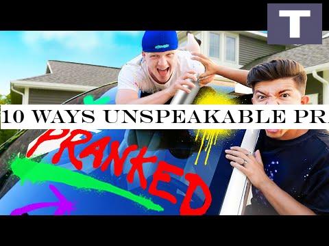 10 Ways Unspeakable Pranks Preston!