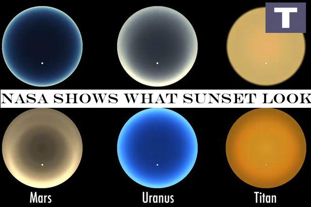 NASA shows what sunset looks like on Uranus - and it's absolutely stunning