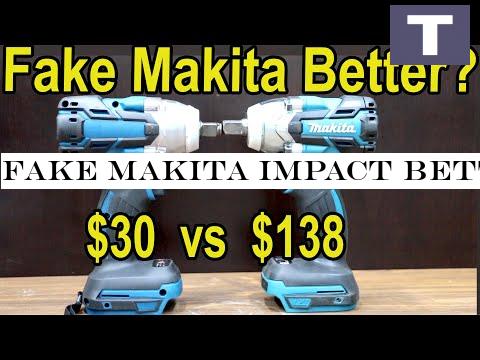 Fake Makita Impact Better? Let's find out! Makita XWT11Z 18V LXT Lithium-Ion Brushless Cordless