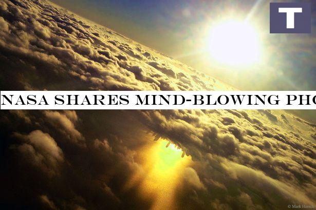 NASA shares mind-blowing photo of 'upside-down city' beneath the clouds