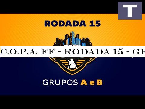 C.O.P.A. FF - Rodada 15 - Grupos A e B