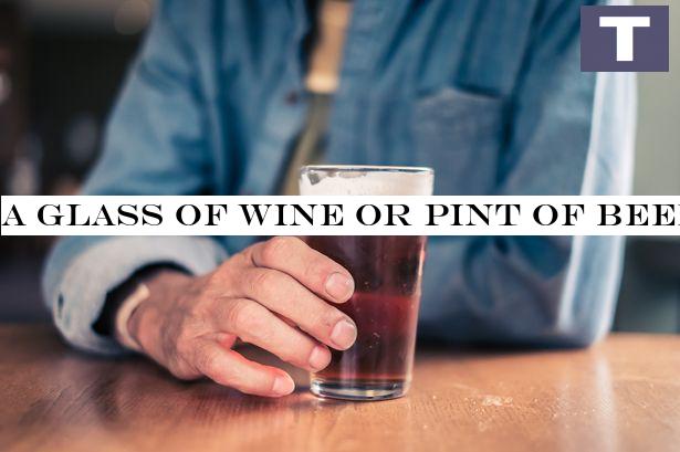 A glass of wine or pint of beer a day could stave off dementia, study claims
