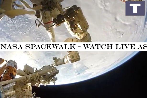 NASA spacewalk - watch LIVE as 2 astronauts leave the ISS for essential repairs