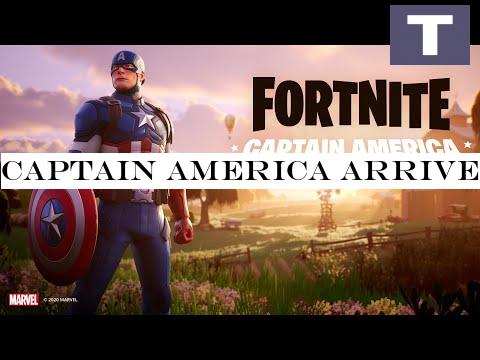 Captain America Arrives | Fortnite