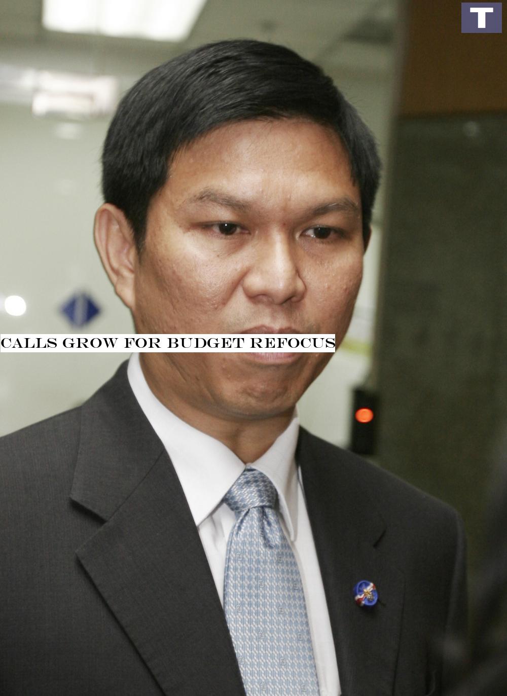 Calls grow for budget refocus