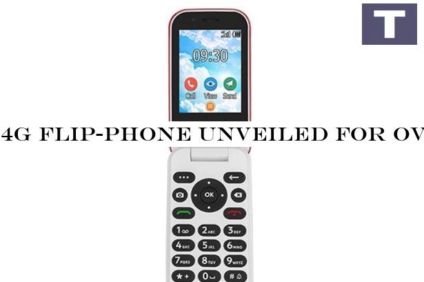 4G flip-phone unveiled for over-65s with built-in emergency assistance button