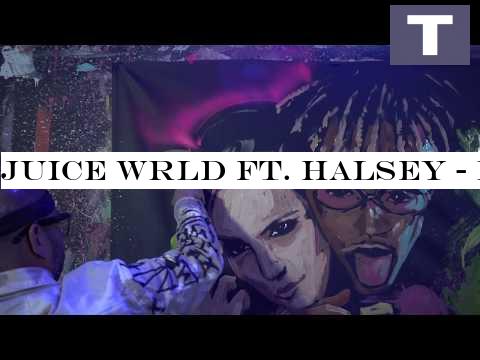 Juice WRLD ft. Halsey - Life's A Mess (Official Visualizer)