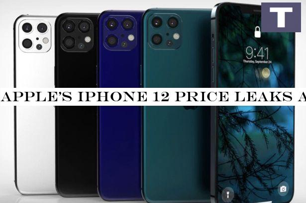 Apple's iPhone 12 price leaks and it's looking eye-wateringly expensive
