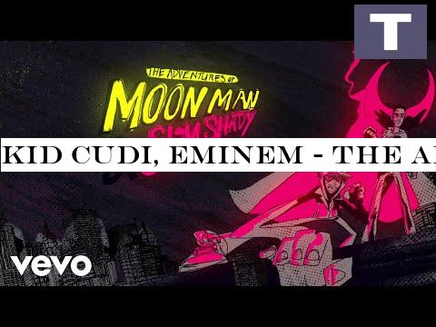 Kid Cudi, Eminem - The Adventures Of Moon Man Slim Shady (Lyric Video)