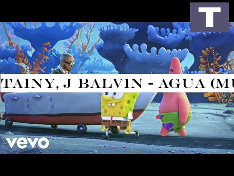 Tainy, J Balvin - Agua (Music From quot;Sponge On The Runquot; Movie/Official Video)