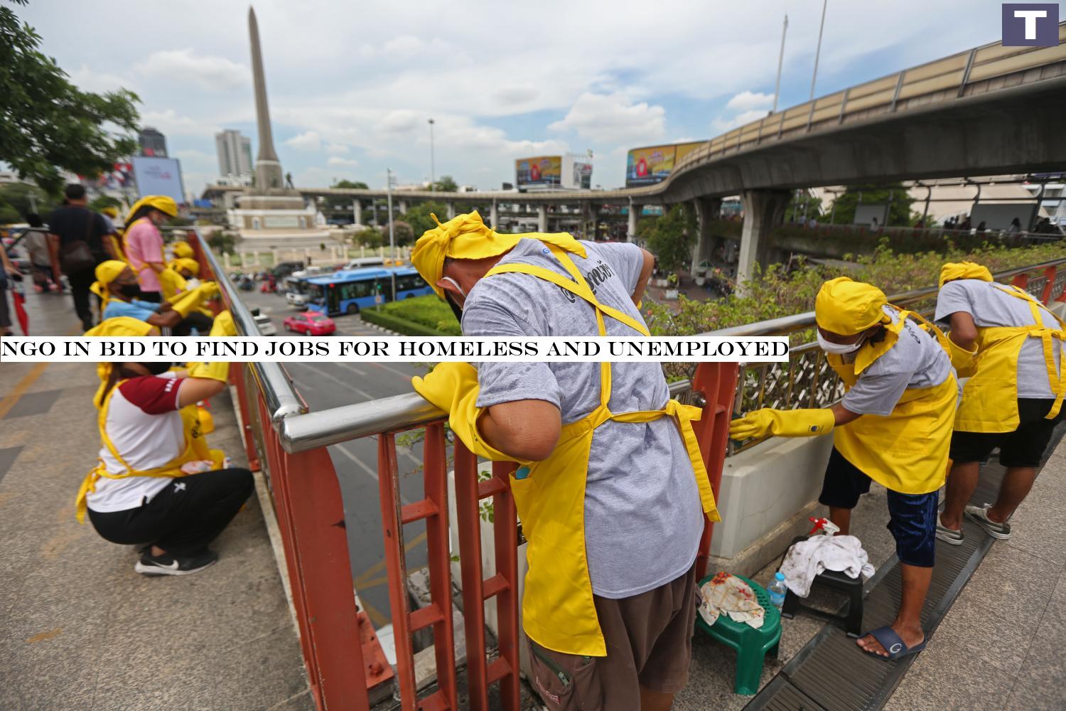 NGO in bid to find jobs for homeless and unemployed
