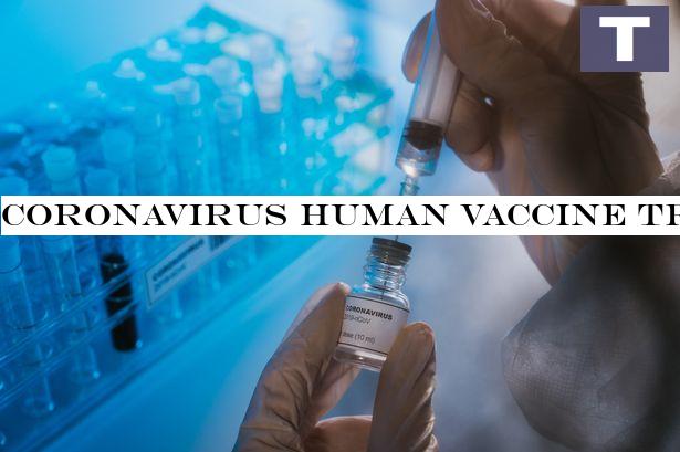 Coronavirus human vaccine trials are safe and 'very encouraging'
