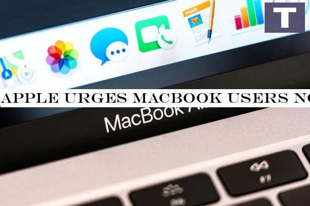 Apple urges Macbook users not to cover their camera - here's why