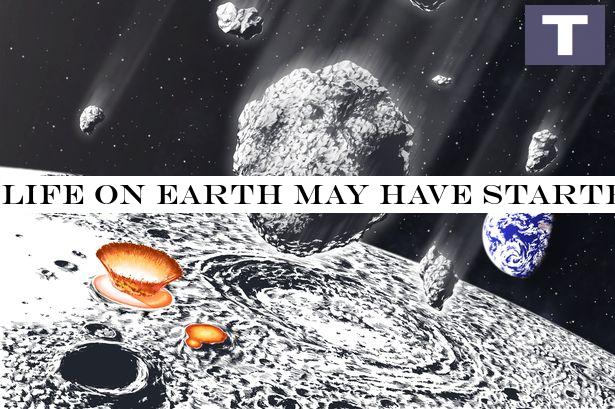 Life on Earth may have started after meteorite bombardment 85m years ago