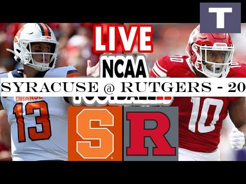 Syracuse @ Rutgers - 2020 Week 2 Simulation (NCAA Football 21)