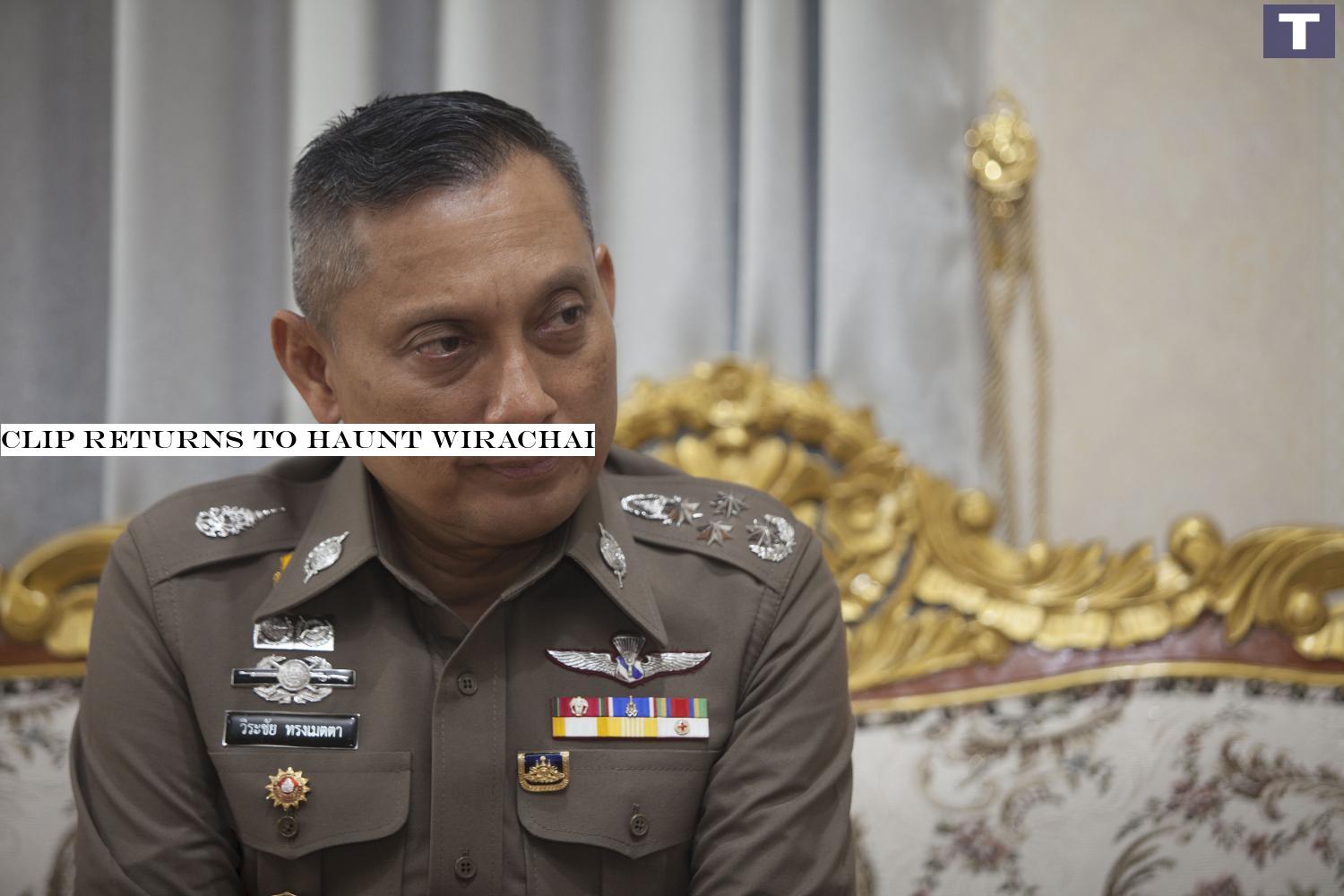 Wirachai: Facing legal action Clip returns to haunt Wirachai