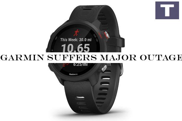 Garmin suffers major outage leaving users unable to sync their smartwatches