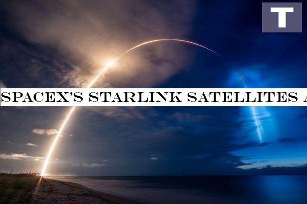 SpaceX's Starlink satellites are visible from the UK tonight - when to see them