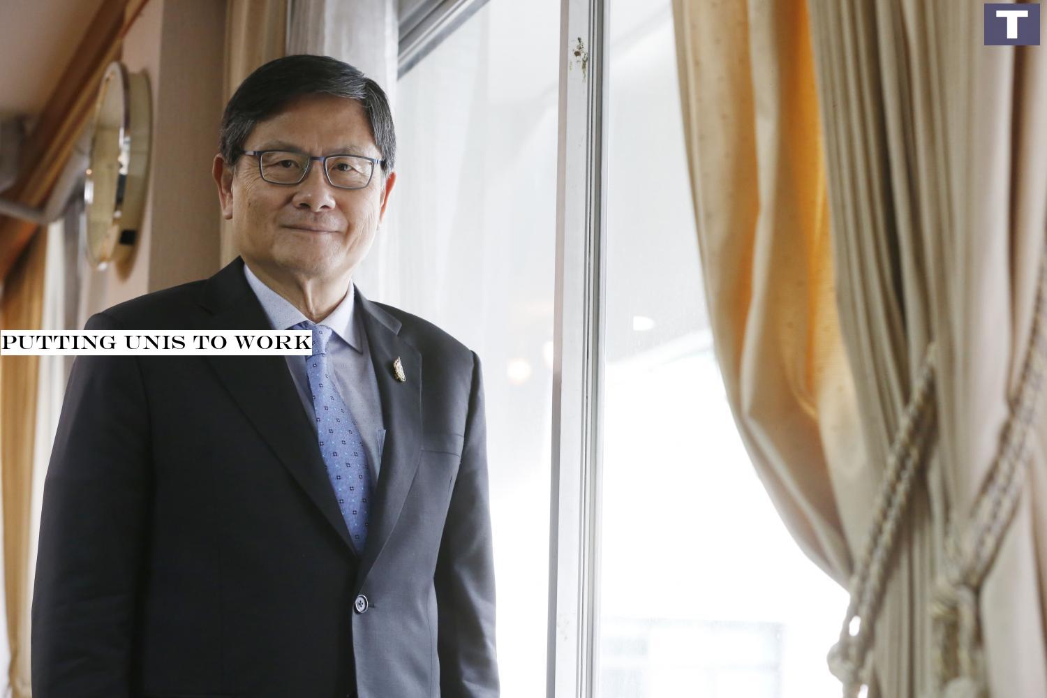 Anek Laothamatas, Minister of Higher Education, Science, Research and Innovation Putting unis to work