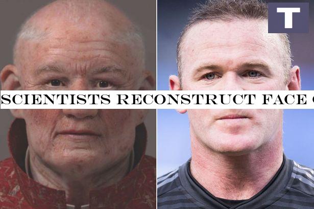 Scientists reconstruct face of Medieval monk and he looks just like Wayne Rooney