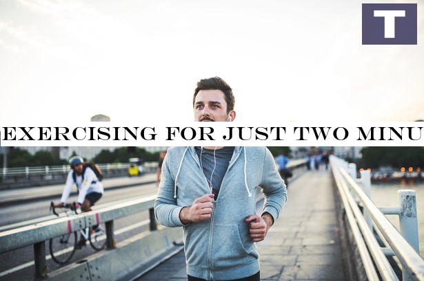 Exercising for just two minutes a day can boost learning and memory, study finds