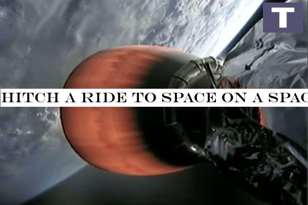 Hitch a ride to space on a SpaceX Falcon 9 in incredible rocket's-eye view video