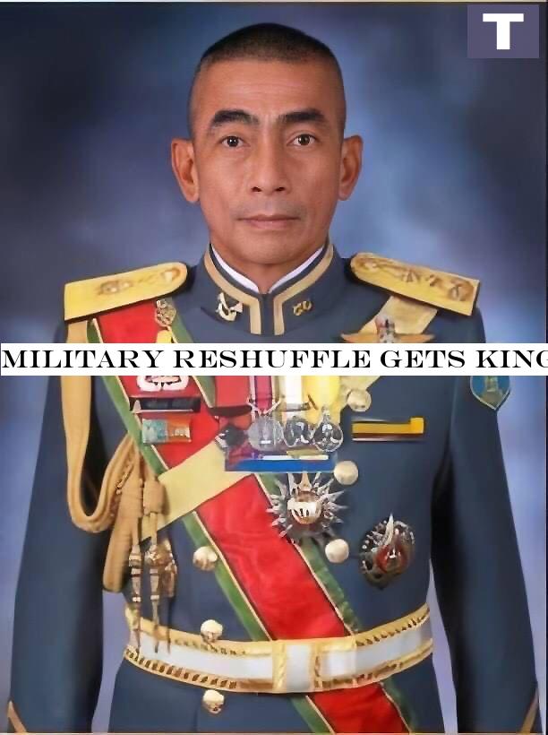 Military reshuffle gets King's approval