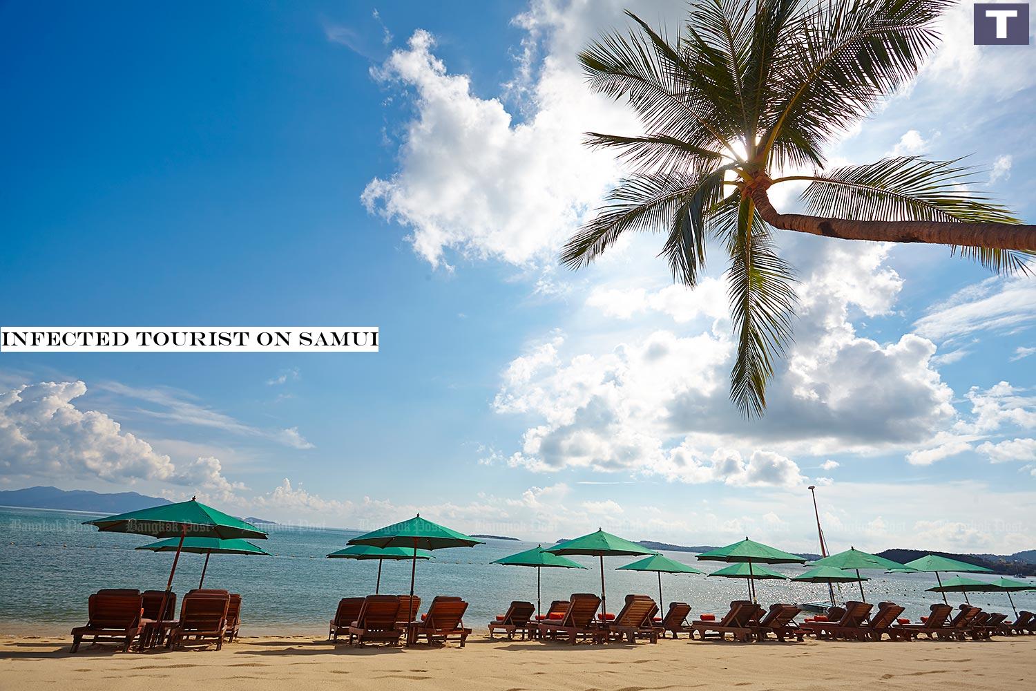 A woman had a fever 17 days after arriving on Koh Samui, Surat Thani province. (Bangkok Post file photo) Infected tourist on Samui