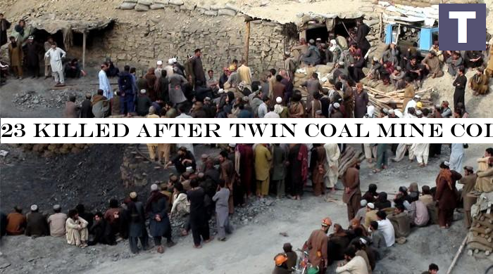 23 killed after twin coal mine collapses in Quetta