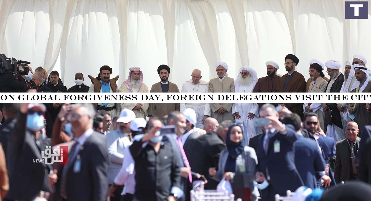 On Global Forgiveness Day, foreign delegations visit the City of Ur
