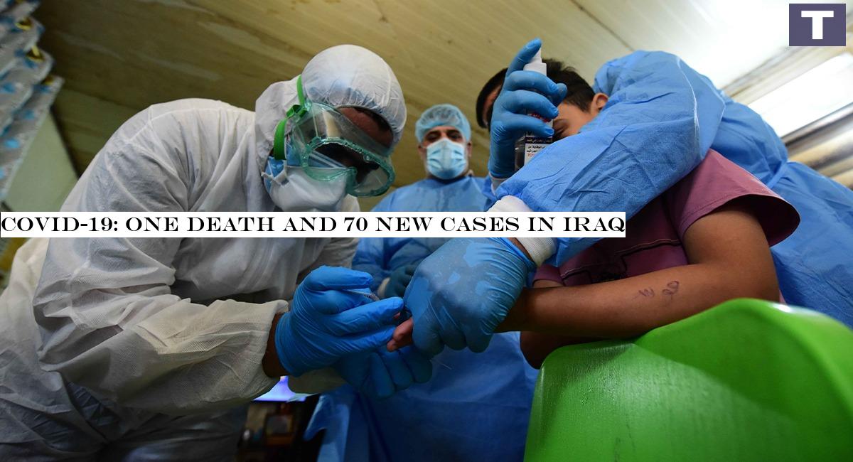 COVID-19: one death and 70 new cases in Iraq