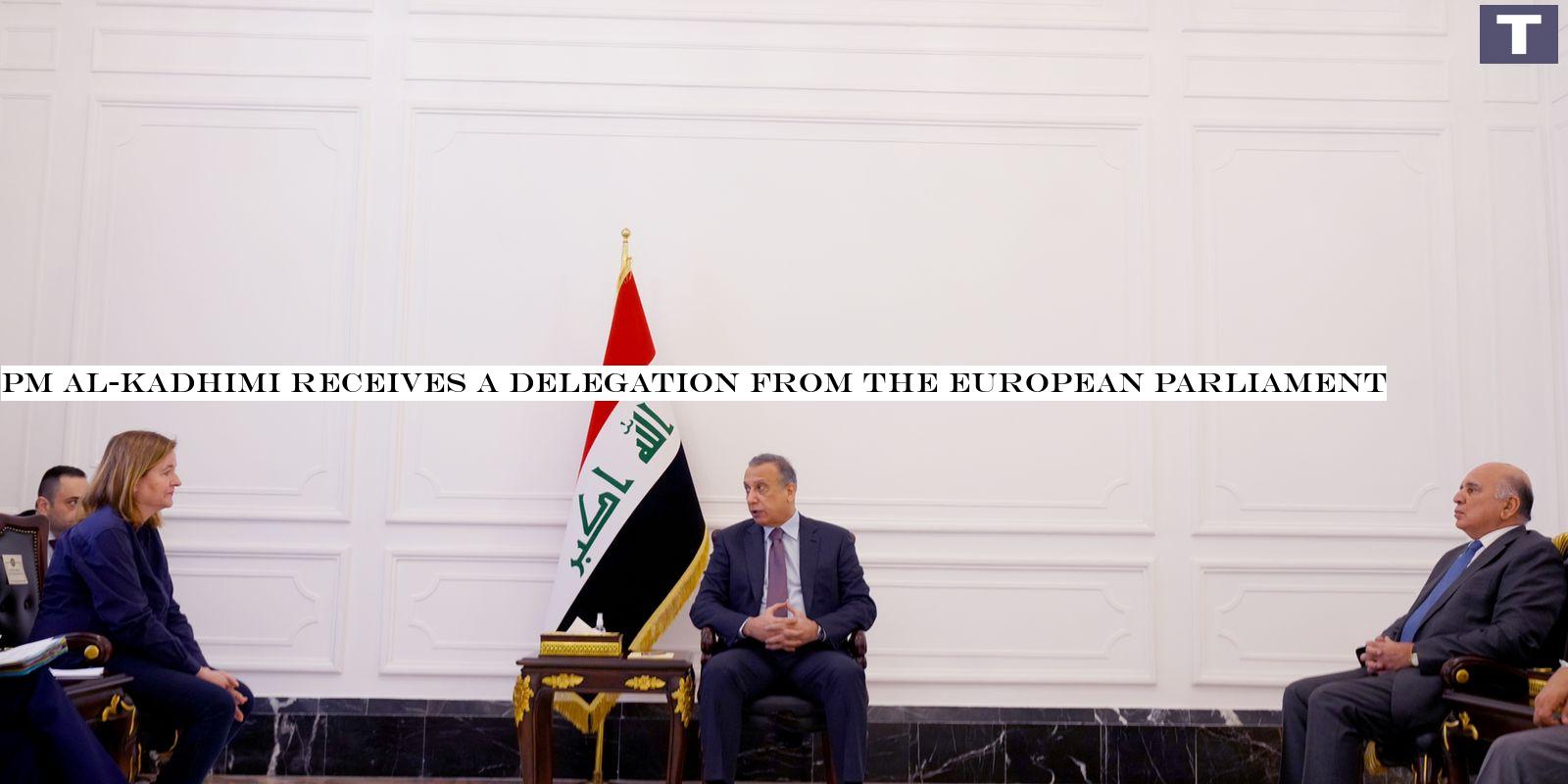 PM al-Kadhimi receives a delegation from the European Parliament