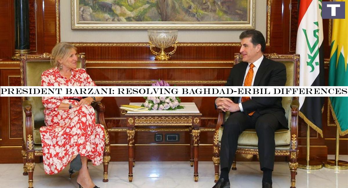 President Barzani: resolving Baghdad-Erbil differences is key to resolving Iraq's problems