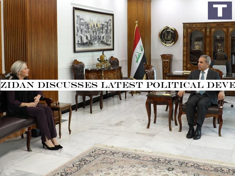 Zidan discusses latest political developments with Plasschaert