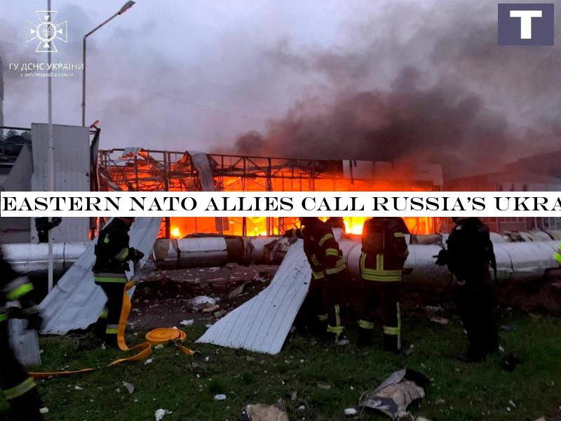 Eastern NATO allies call Russia's Ukraine strikes 'war crimes'