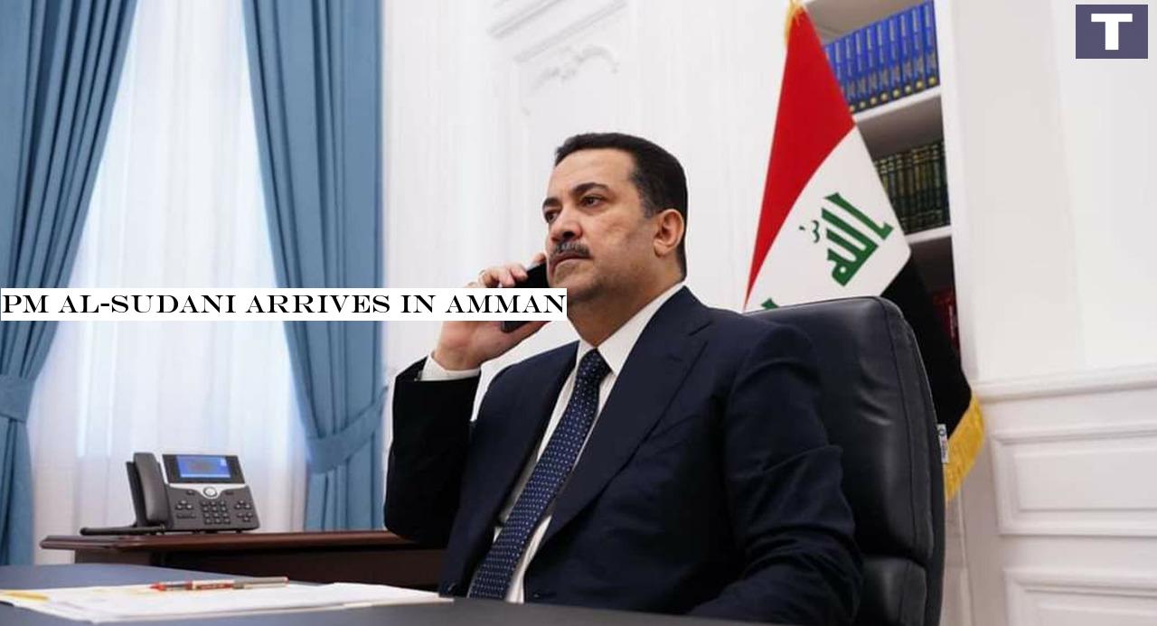 PM al-Sudani arrives in Amman